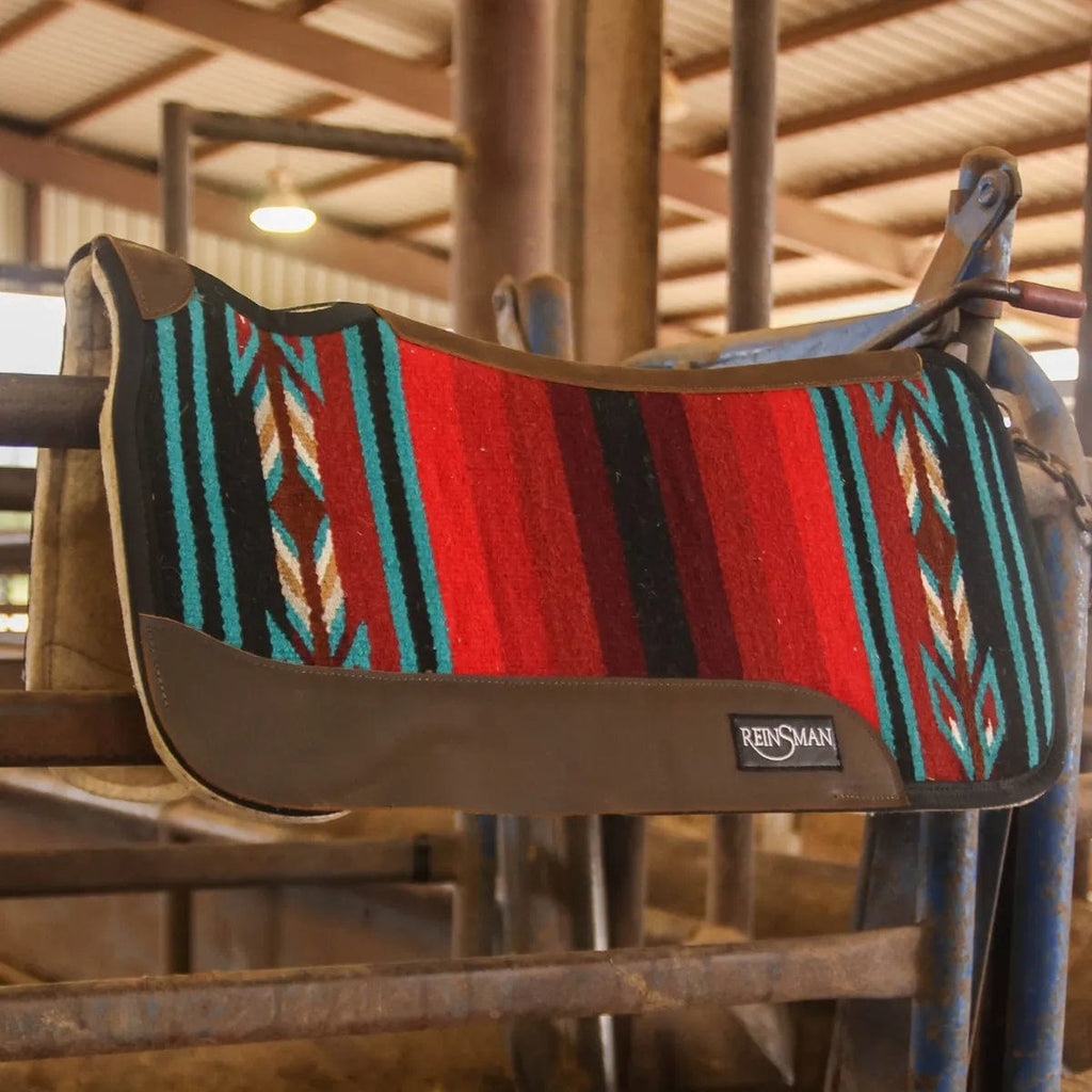 Reinsman Woven Tacky Too Contour Saddle Pad Red 乗馬 | www