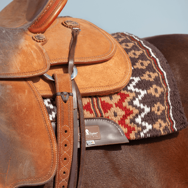 Classic 3/4' SensorFlex Wool Top 32 x 34 Saddle Pad, Classic