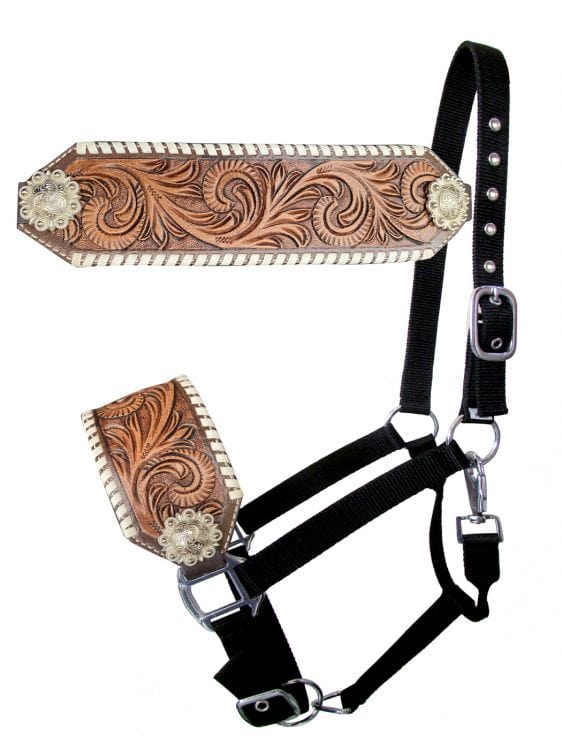 Custom Bronc Noseband Halters – Hot Headstalls